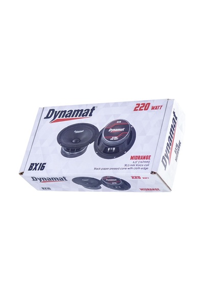 Dynamat 16 Cm 220W Mİdrange Hoparlör (2 Adet)  BX-16