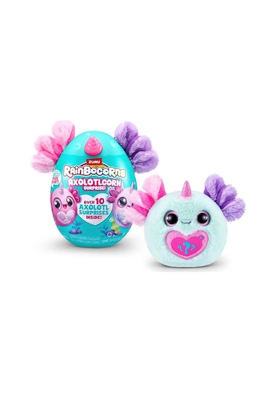 Giochi Preziosi Rainbocorns Axolotlcorn Sürpriz Peluş Rar35000 92120tq1 Mor Pembe 3lü Kulak Çok Renkli
