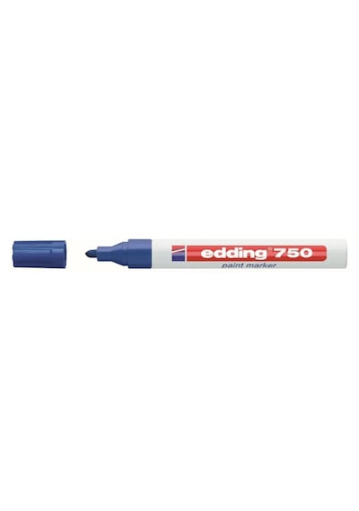 Edding 750 Boyama Markörü 10'Lu Kutu Mavi