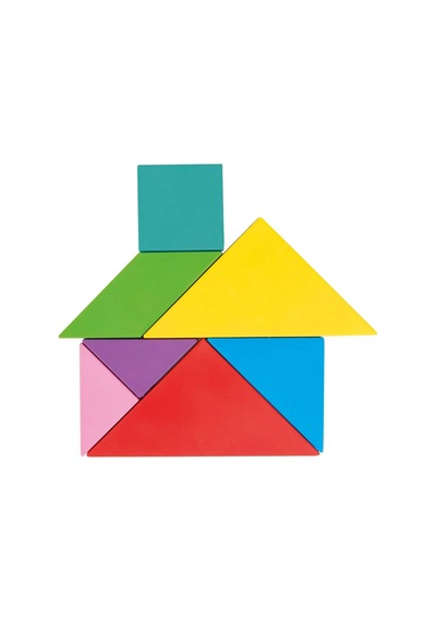 03 569 Ahşap Manyetik Tangram -fabbatoys