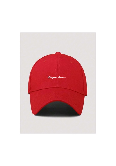 Caxis Cayne Drem Baskılı Spor Unisex Ayarlanabilir Cırtlı Şapka Kırmızı