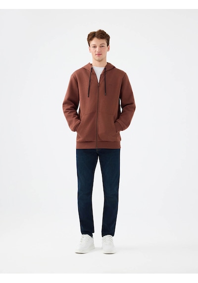 Loft Regular Fit Kahverengi Erkek Sweatshirt Lf2034270 Kahverengi