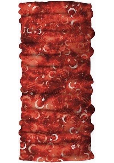Narr Ay Yıldız Unisex Renkli Bandana N14144-Tek Ebat