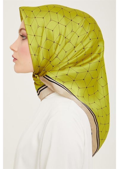 Armine Sura İpek Eşarp 24ya9166 31 - Desenli