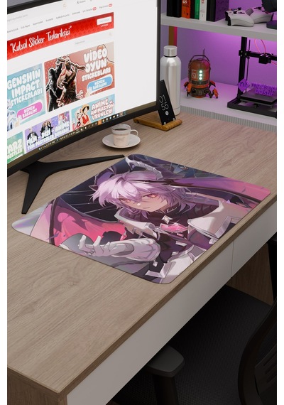 Durin Genshin Impact Anime Oyuncu V3 - 48x40 Xl Gaming Mouse Pad Fare Altlığı