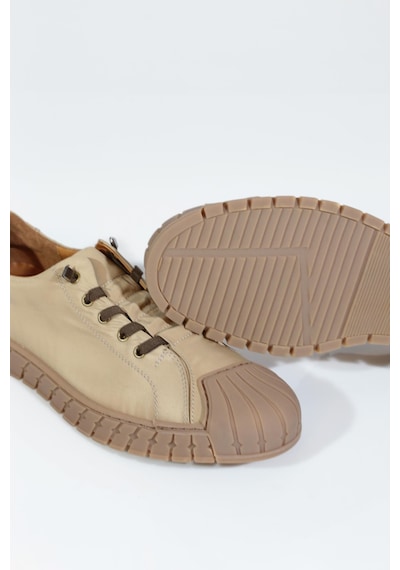 Dgn 9872 Erkek Sneakers Ayakkabi Taba Tekstil