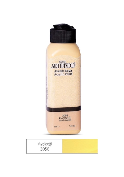 Artdeco Akrilik Boya 140Ml Aycicegi 3058