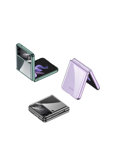 Samsung Uyumlu Galaxy Z Flip 4 Kilif Kipta Lens Korumali Kapak 557142367