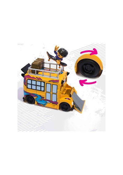 6071034 Tech Deck Sk8 Crew Oyun Seti Çok Renkli