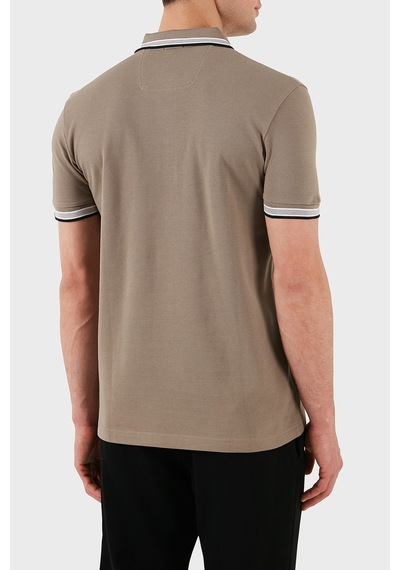 Boss Erkek Polo Yaka T Shirt 50469055 338 Haki Haki