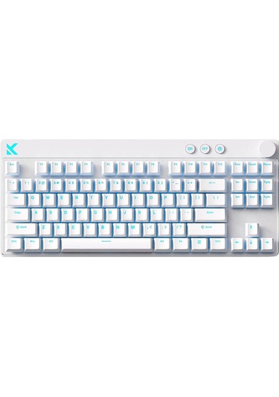 Mix 87 White %80 Mount Tai Magnetic Switch Gt 8k Hz Hall Effect Rgb Hotswap Gaming Klavye Mc-mix87-7