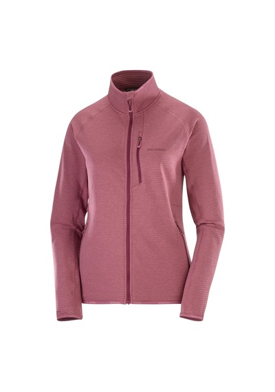 Salomon Salomon Essential Lightwarm Kadın Kırmızı Fleece 23303 Bordo