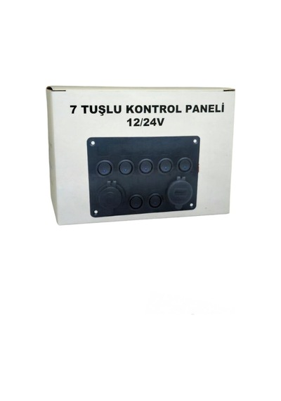 Shuıvan Switch Panel 7'li Usb Qc 3.0 Pd 12v Kombine Sigorta Paneli-1740