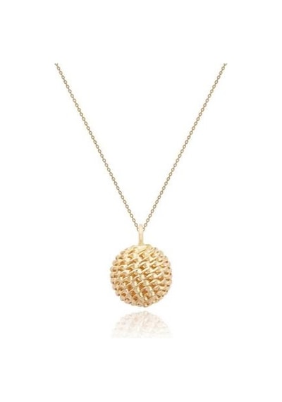 Diamond Line-Gülaylar - Sarı Altın 14 Ayar Toplu Kolye N11.25309