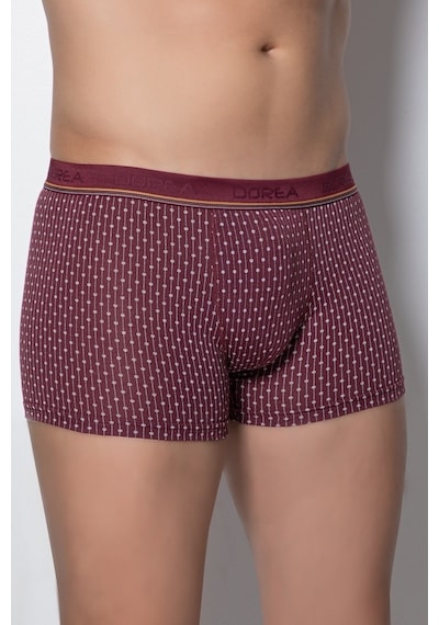 Dorea 2 Adet Erkek Desenli Bordo Boxer (442956088) Bordo