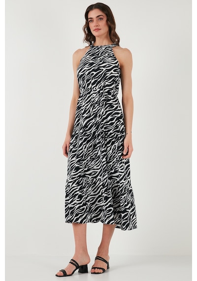 Sd Luxury Bayan Elbise 6784283 Zebra-siyah Zebra-siyah Çok Renkli