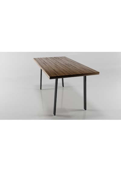 Ters U Model Metal Ayak Seti Siyah Metal Masa Ayağı