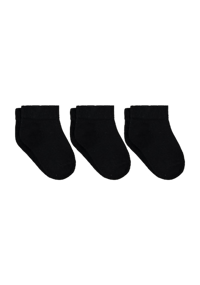 Civil Girls Basic Siyah 3'lü 3-11 Yaş Kız Çocuk Patik Çorap - Standart