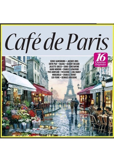 Café De Paris 16 Chansons Originales Vinyl Lp Plak