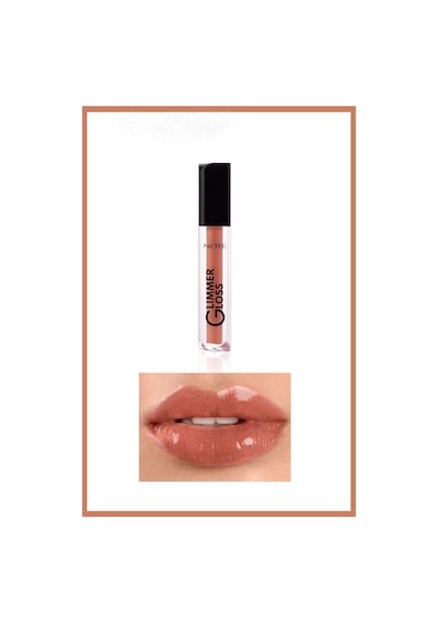 Note Cosmetics Glimmer Gloss Işıltılı Nemlendirici Dudak Parlatıcısı - 10 Poppy Coral