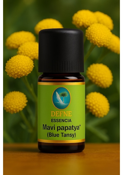 Mavi Papatya Blue Tansy Geleneksel %100 Saf Uçucu Yağ 5ml