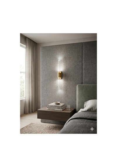 Bubblelight Large 51 Cm Modern Tasarım Led Aplik - Duvar Lambası - Gold - Elektrikli - Beyaz Led Gold Elektrikli