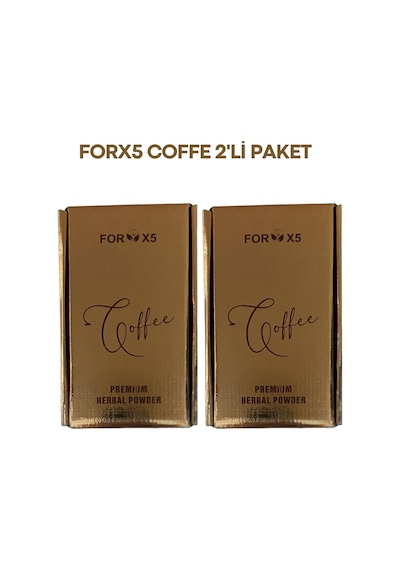 Forx5 Granül Kahve 2 x 30 Şase