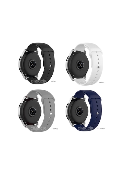 Huawei Watch Gt2 46 Mm Kordon Kayış Jel Silikon Spor Kordon K11