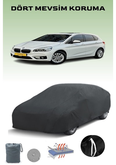 Siyah, Bmw 2 Serıes 2013 - 2017, Araba Brandası, Oto Örtüsü, Araba Çadırı Siyah