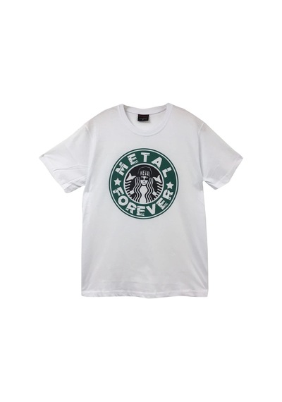 Metal Forever Baskılı T-Shirt Çok Renkli