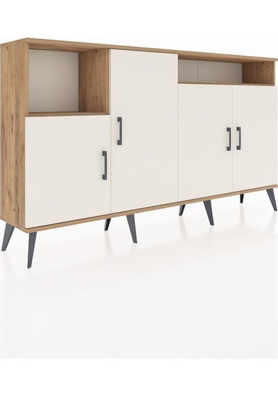Arges Konsol 5 Raflı 4 Kapaklı 176x30x99 Çam-aytaşı/çam Aytası/atlas Çam - Atlas Çam Arges Konsol 5 Raflı 4 Kapaklı 176x30x99 Çam-aytaşı/çam Aytası/atlas Çam - Atlas Çam