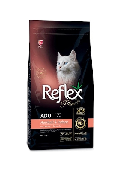Reflex Plus Somonlu Hairball Yetişkin Kedi Maması 15 KG