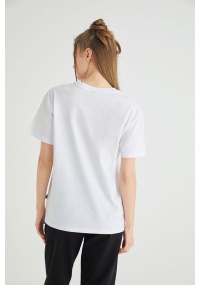 Hello Kitty Lisanslı Baskılı Basic T-shirt Relaxed Kalıp Pamuk Çok Renkli