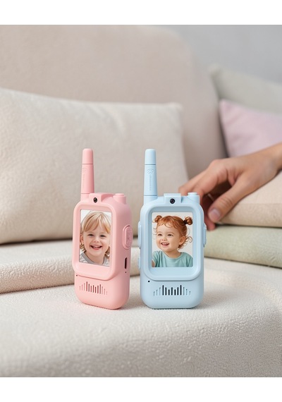 Görüntülü Walkie Talkie 3-12 Yaş Uczzzvdo1telsiz-5