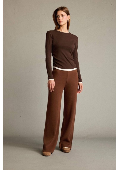 Defacto Relax Fit Normal Bel Pantolon G3342ax25aubn305 Kahve