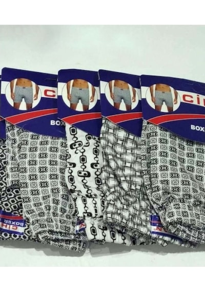 Çamaşır Erkek Boxer Çok Renkli