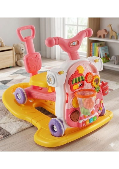 5'i Bir Arada Çok Fonksiyonlu Yürüteç Ve Aktivite Merkezi+