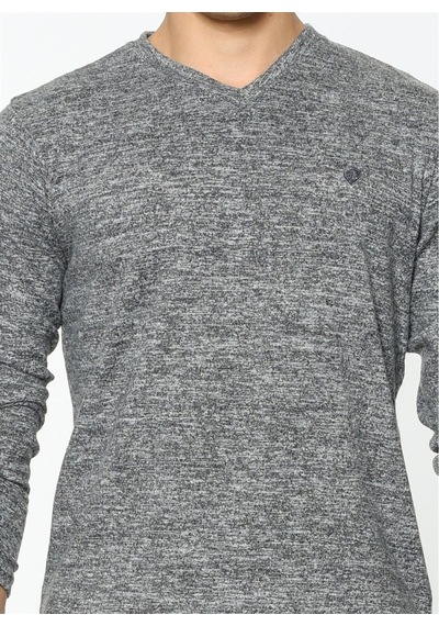 1019 Dewberry Erkek Sweatshırt-antrasit