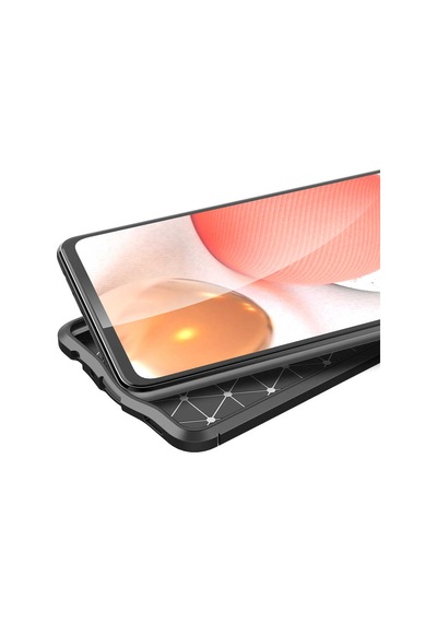 Samsung Uyumlu Galaxy A72 Kılıf Zore Niss Silikon Kapak Siyah