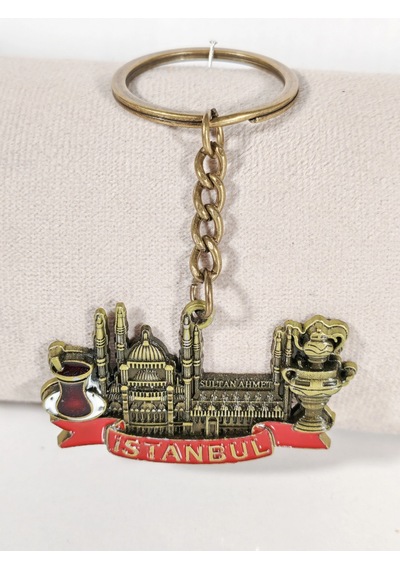 İstanbul Temalı Sultanahmet Anahtarlık Eskitme Gold Tarihi Ve Kültürel Şık Çanta & Anahtar Aksesua Çok Renkli İstanbul Temalı Sultanahmet Anahtarlık Eskitme Gold Tarihi Ve Kültürel Şık Çanta & Anahtar Aksesua Çok Renkli