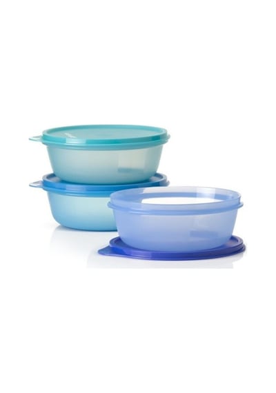 Tupperware Şekerpare 3 X 600 Ml Çok Renkli