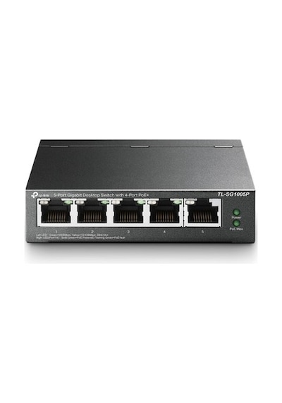 Tp-link Tl-sg1005p 5 Port 4 Port Poe+ 10-100-1000 Mbps Switch Çelik
