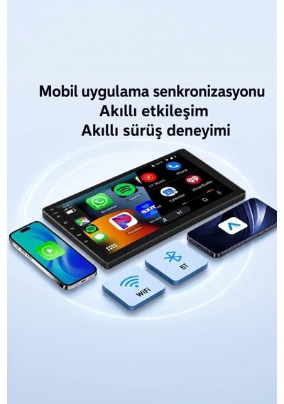 Şoför Hediyesi Taşıt Aracı Teknik Parça Mini Araç Multimedya Dönüştürücü Adaptör Tab10 2ın1 Diğer
