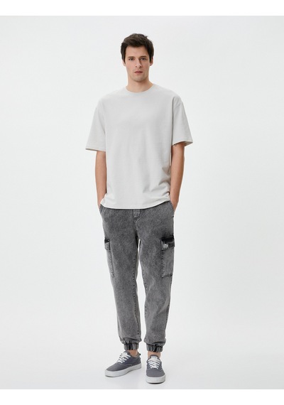 Koton Oversize Kot Pantolon Jogger Kargo Cepli Beli Bağcıklı Yıkamalı Siyah 4sam40245nd Siyah Koton Oversize Kot Pantolon Jogger Kargo Cepli Beli Bağcıklı Yıkamalı Siyah 4sam40245nd Siyah