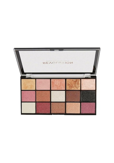 Revolution Reloaded Palette Affection Sıcak Ve Işıltılı Ton 15'Li Palet