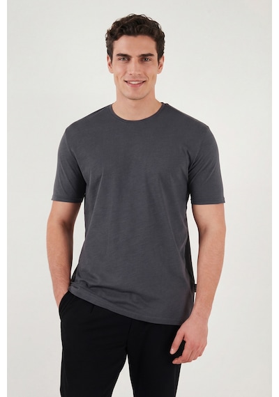 Buratti Erkek T Shirt 59020001 Antrasit Antrasit