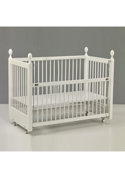 Meltem Kids Kral Sallanır Ahşap Anne Yanı Beşik 60x120 cm (beyaz ) Beyaz Meltem Kids Kral Sallanır Ahşap Anne Yanı Beşik 60x120 cm (beyaz ) Beyaz