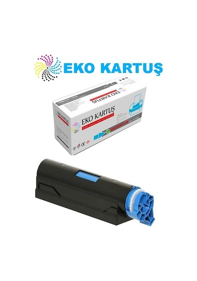 Eko Kartuş Oki B411/B431 Uyumlu Toner MB461/MB471/MB471/MB491 Çipli (3k)