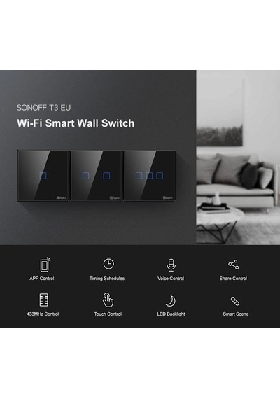 Tr T3eu2c - Akıllı Anahtar- Google Ve Alexa Uyumlu
