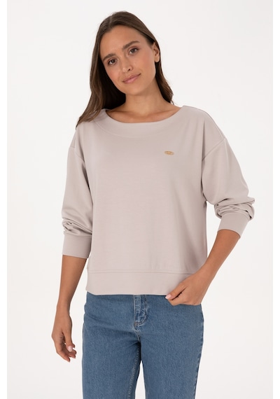 U.S. Polo Assn. Kadın Taş Bisiklet Yaka Sweatshirt 50314210-VR049